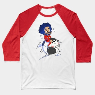 Fly with the ball Salah! Baseball T-Shirt